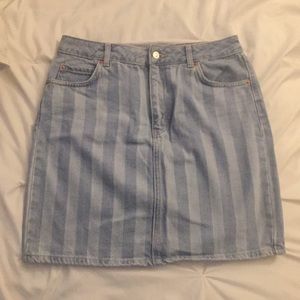 Topshop Denim Mini